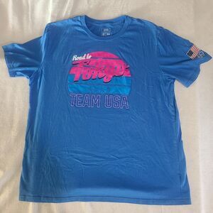 Team USA Road To Tokyo For The Olympics Blue XXL